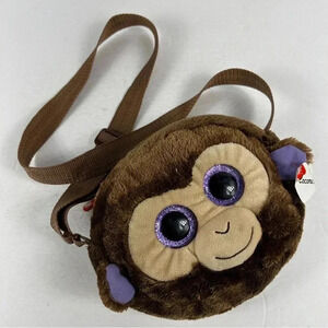 Ty Beanie Baby Monkey  Coconut purse Crossbody bag